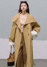 Lyocell Cotton Long Trench